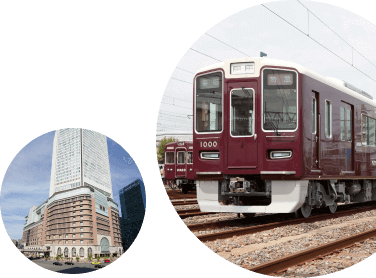 阪急電車、商業施設のイメージ02