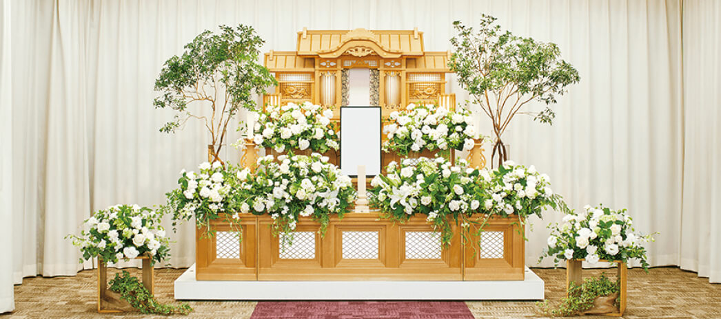 白木祭壇モダンタイプイメージ