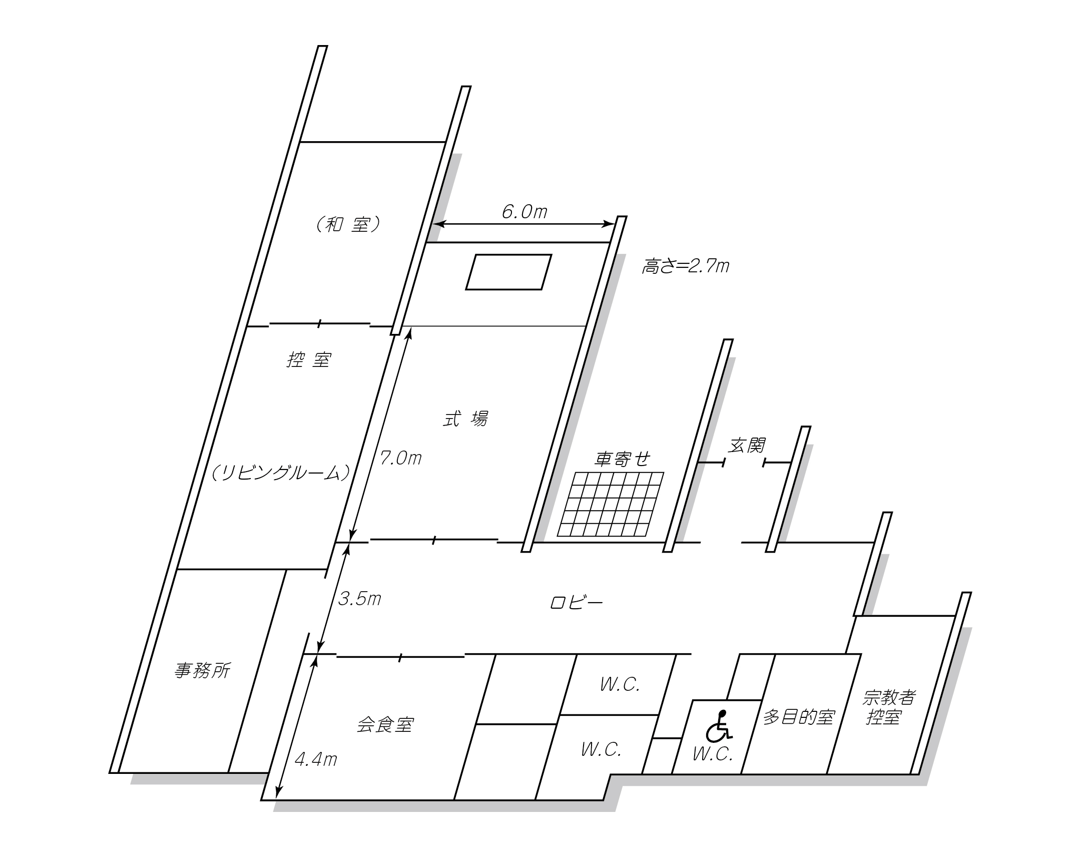エテルノ阪急千里会館見取り図