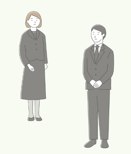 喪服のイメージ