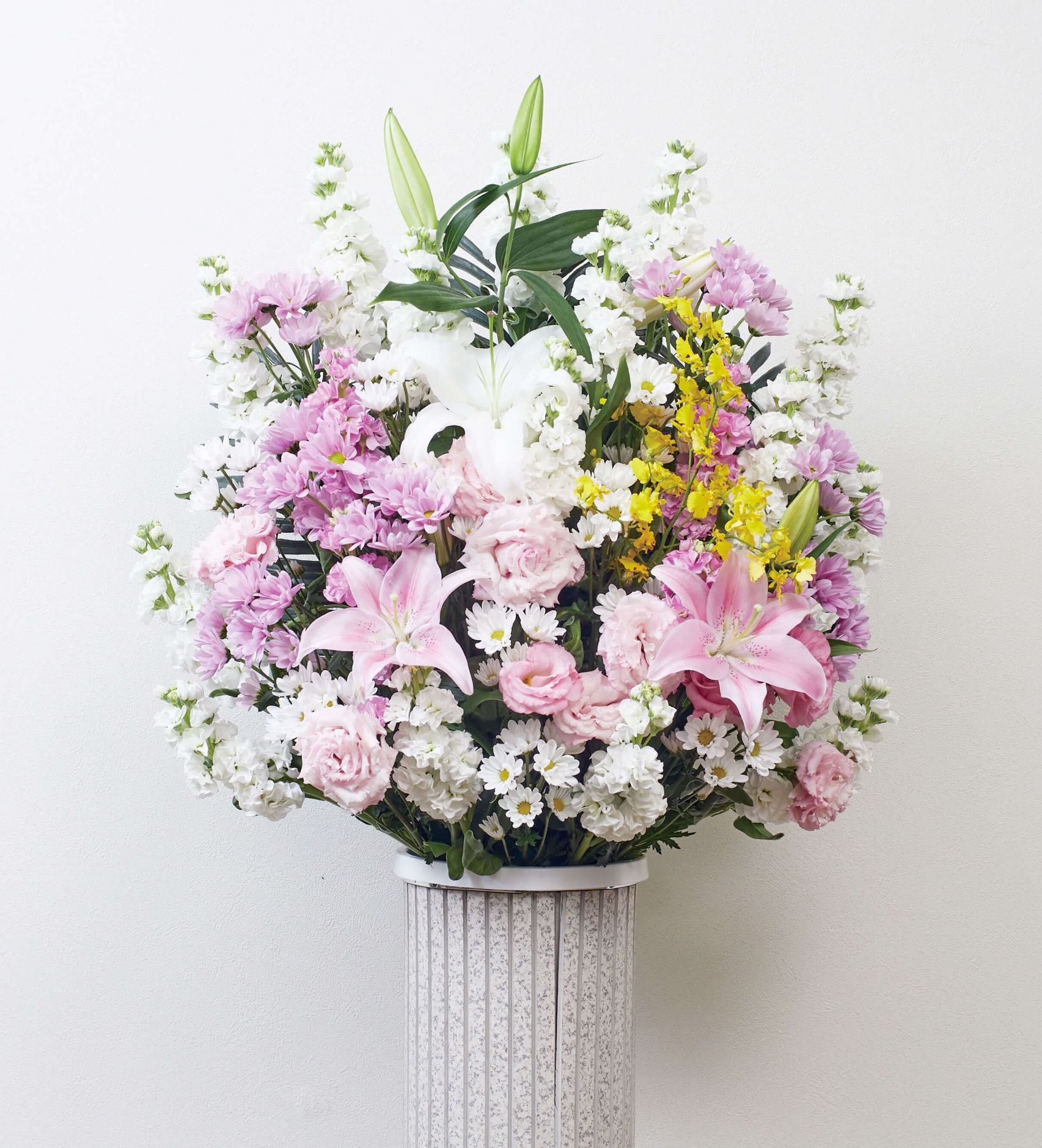 供花の内容および価格に関するお知らせ