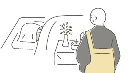 お葬式の流れ② ご安置と宗教者への連絡について