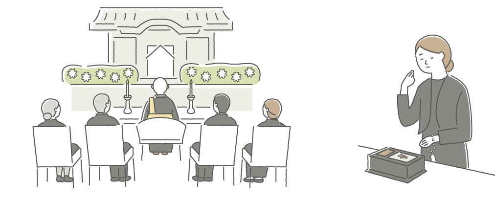 通夜のイメージ